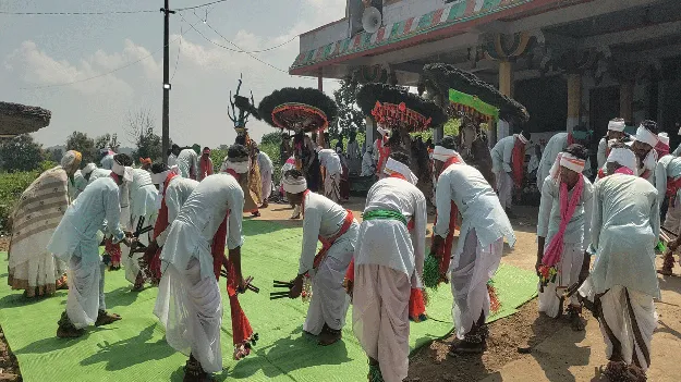 kumaram bheem asifabad-  దండారి సంబరాలు ప్రారంభం