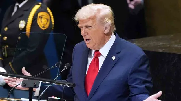 Trump speech: ట్రంప్ నోట అదేమాట