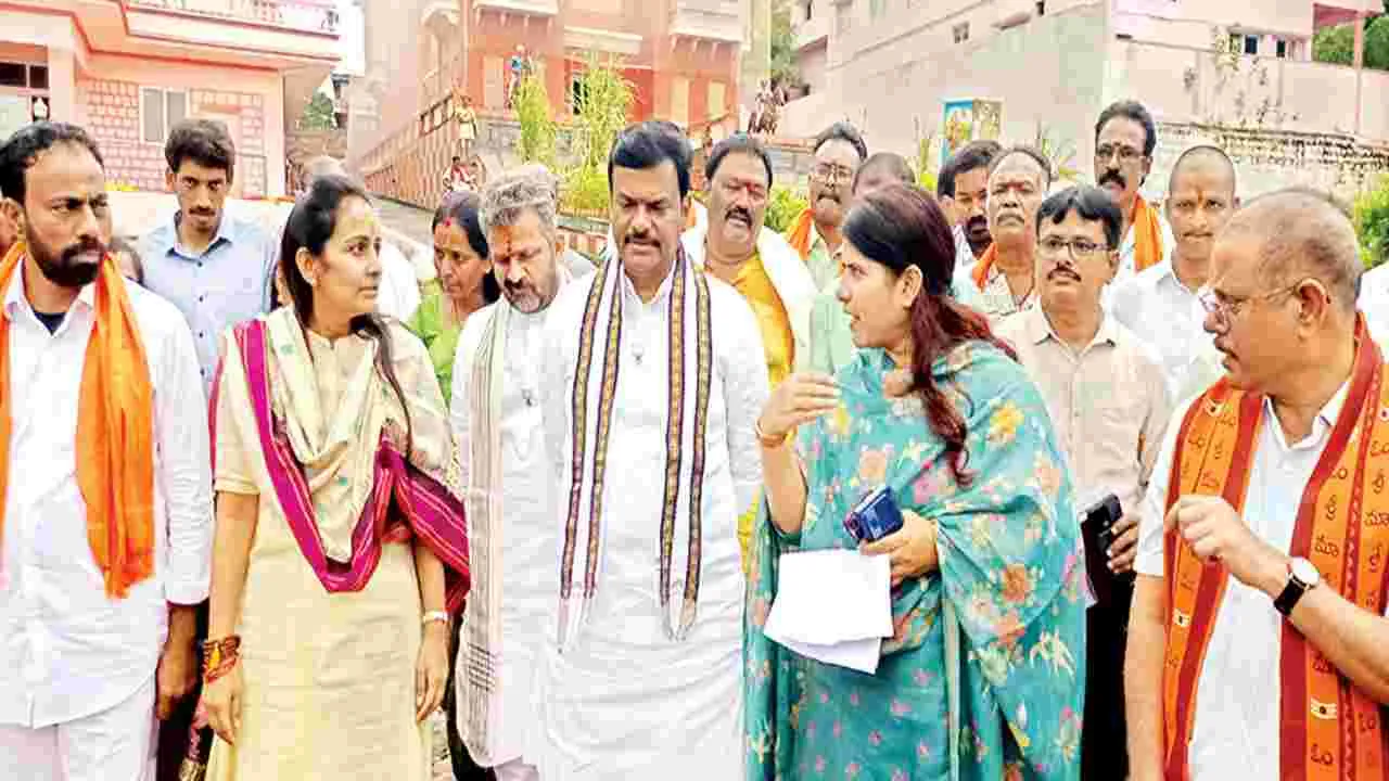ప్రధాని రాకతో శ్రీశైలానికి మరింత వైభవం