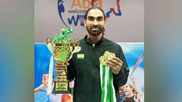 Abia Para Badminton Tournament: భగత్‌కు మూడు స్వర్ణాలు