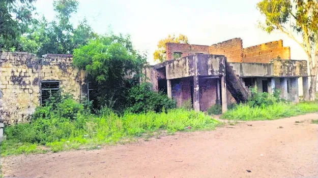 BUILDINGS: ప్రమాదకరంగా పాఠశాల పాత భవనాలు