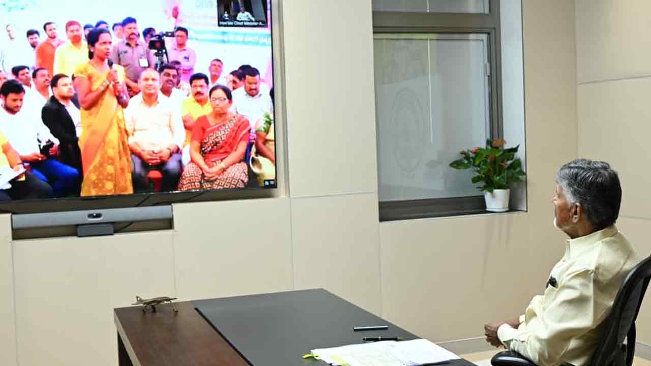 CM Chandrababu: కుప్పంలో ఏడు పరిశ్రమలకు శంకుస్థాపన చేసిన సీఎం చంద్రబాబు