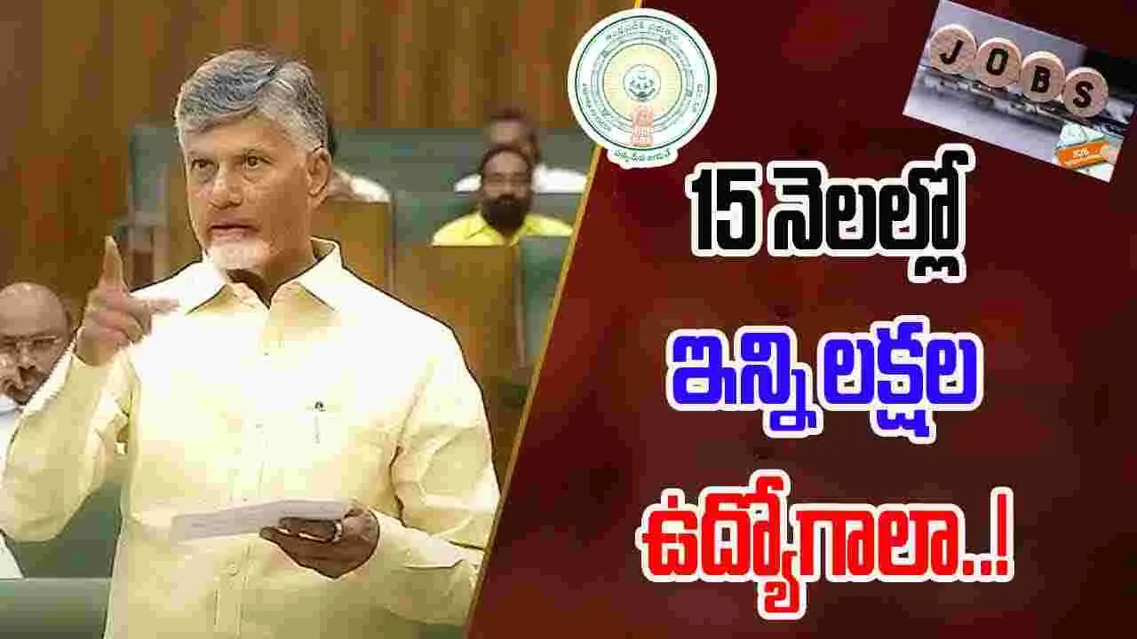 CM Chandrababu Naidu on Jobs: పరిశ్రమలు, ఐటీ, టూరిజం రంగాల్లో భారీగా ఉద్యోగాలు: సీఎం చంద్రబాబు