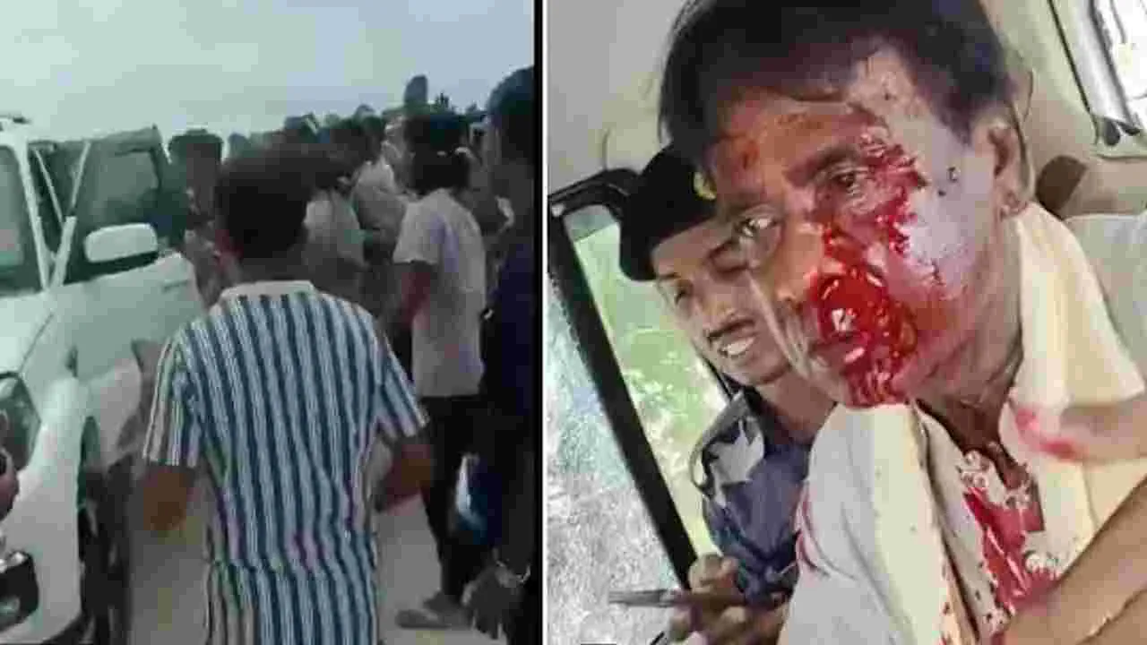 Khagen Murmu Attacked: జల్‌పాయ్‌గిరిలో బీజేపీ ప్రతినిధి బృందంపై దాడి.. గాయపడిన ఎంపీ