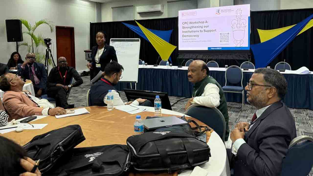 Ayyannapatrudu: బార్బడోస్‌లో కామన్వెల్త్ పార్లమెంటరీ సదస్సు.. పాల్గొన్న అయ్యన్నపాత్రుడు