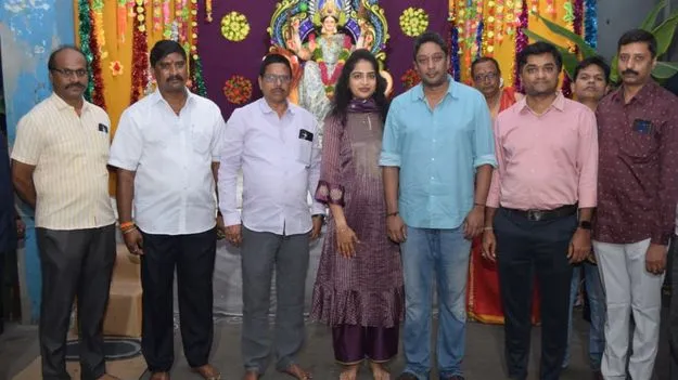 ఆంధ్రజ్యోతి ప్రింటింగ్‌ ప్రెస్‌లో దుర్గాపూజ