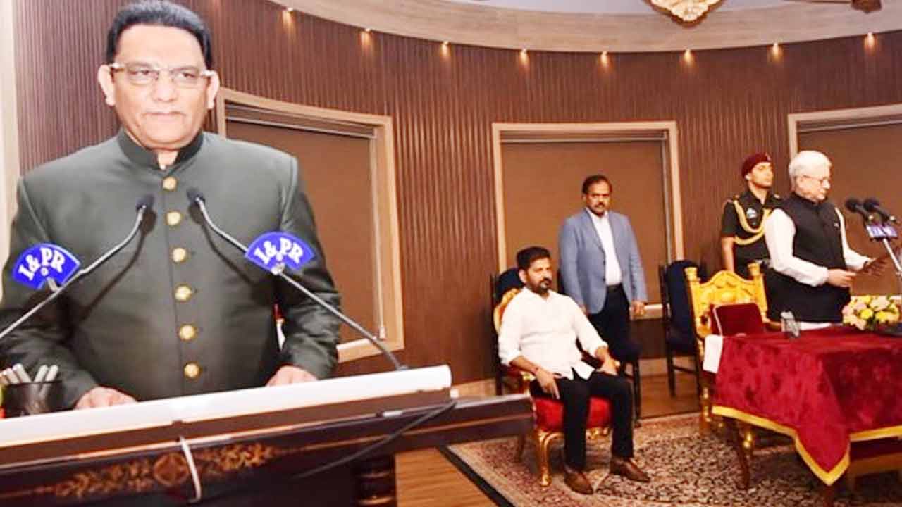 Azharuddin: తెలంగాణ మంత్రిగా అజారుద్దీన్ ప్రమాణ స్వీకారం 