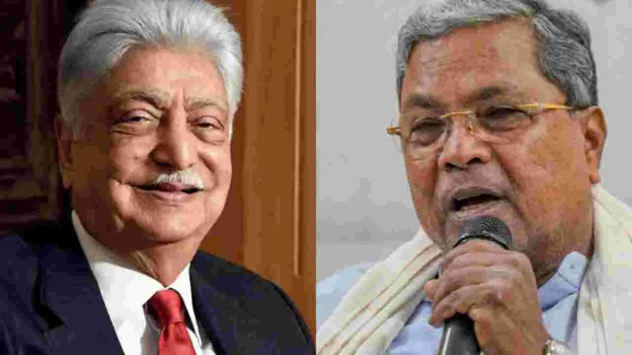 Siddaramaiah - Azim Premji: విప్రో క్యాంపస్ మీదుగా ట్రాఫిక్ మళ్లింపునకు కర్ణాటక సీఎం అభ్యర్థన.. సాధ్యం కాదన్న ప్రేమ్‌జీ
