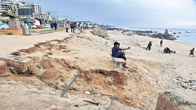 తీరం కోత నివారణకు  రూ.222.22 కోట్లు