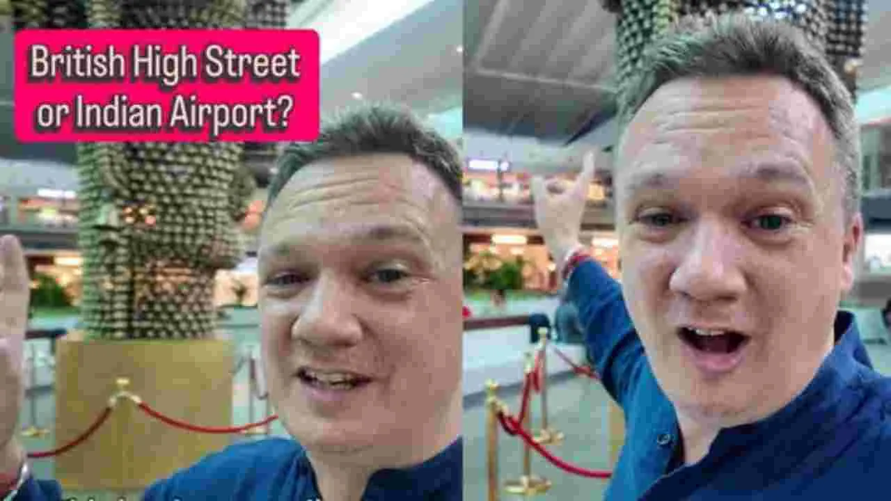 Delhi Airport Viral Video: ఢిల్లీ ఎయిర్‌‌పోర్టులో సీన్స్ చూసి బ్రిటిషర్‌కు షాక్.. నెట్టింట తెగ వైరల్ అవుతున్న వీడియో