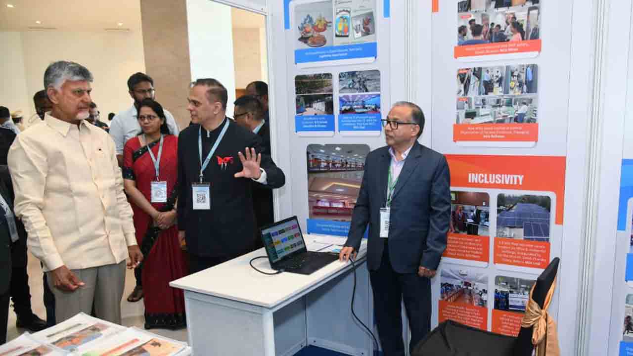 AP CM Chandrababu: జాతీయ ఈ-గవర్నెన్సు సదస్సులో పాల్గొన్న సీఎం చంద్రబాబు