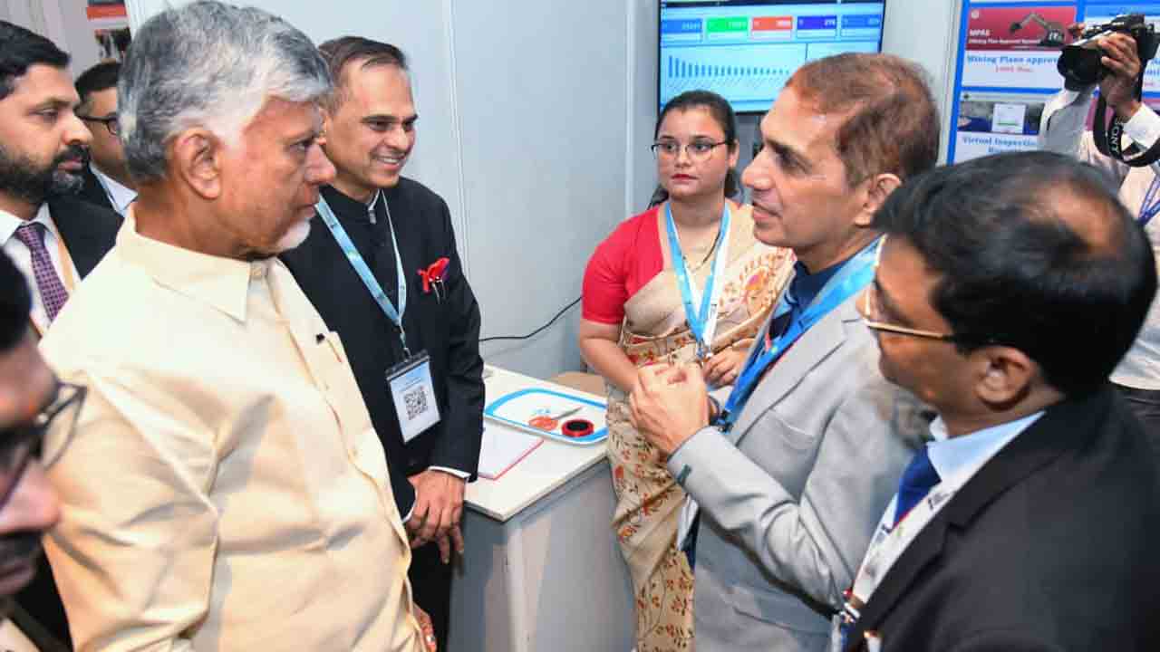 AP CM Chandrababu: జాతీయ ఈ-గవర్నెన్సు సదస్సులో పాల్గొన్న సీఎం చంద్రబాబు