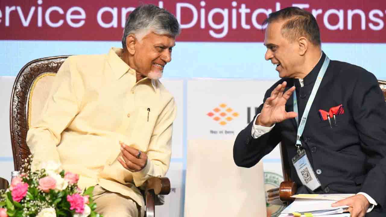 AP CM Chandrababu: జాతీయ ఈ-గవర్నెన్సు సదస్సులో పాల్గొన్న సీఎం చంద్రబాబు