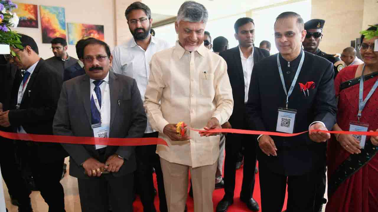 AP CM Chandrababu: జాతీయ ఈ-గవర్నెన్సు సదస్సులో పాల్గొన్న సీఎం చంద్రబాబు