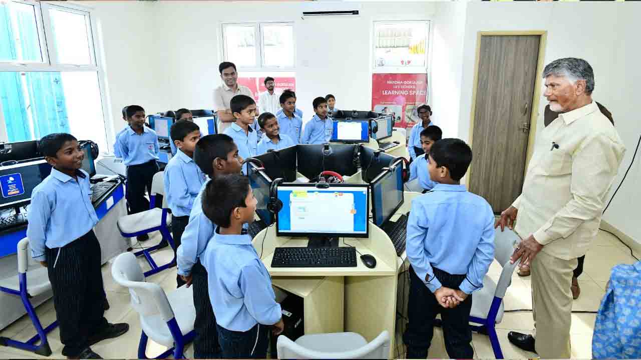 Chandrababu Naidu In Nandagokulam: నందగోకులంలో సీఎం చంద్రబాబు.. 