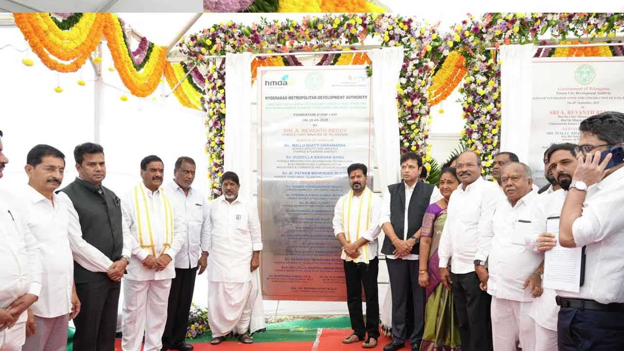 Bharat Future City:  రేపటి తెలంగాణ ప్రపంచానికి గమ్యస్థానం: సీఎం రేవంత్ రెడ్డి