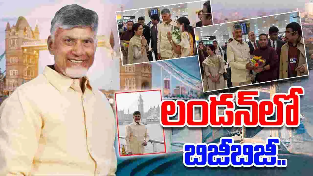 London Visit: లండన్‌లో సీఎం చంద్రబాబు బిజీబిజీ.. పారిశ్రామిక దిగ్గజాలతో 