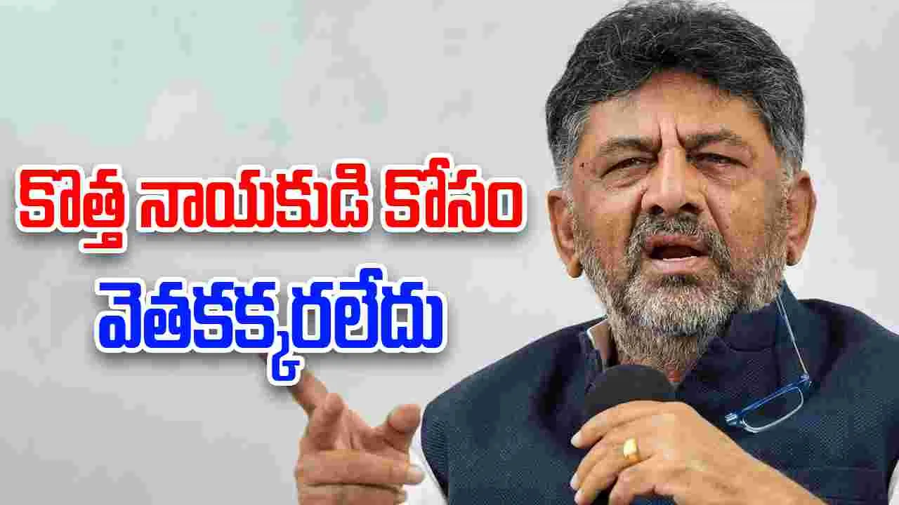 DK Shivakumar: మా ఇద్దరిలో ఎవరైనా చెబితేనే నమ్మండి.. నాయకత్వ మార్పు ఊహాగానాలపై డీకే
