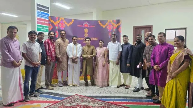 Diwali Celebrations: సౌదీ అరేబియా దీపావళి ఉత్సవంలో అరబ్బులు, విదేశీ దౌత్యవేత్తలు