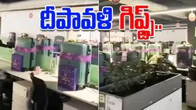 Diwali surprise: ఉదయం ఆఫీస్‌కు వెళ్లిన ఉద్యోగులకు షాక్.. దీపావళి బహుమతులు ఏంటంటే..