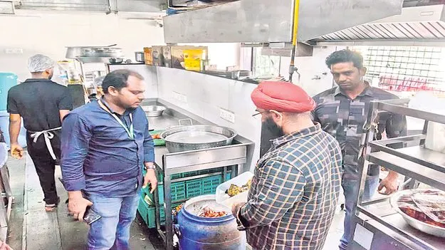 రెస్టారెంట్లలో నిల్వ పదార్థాలు