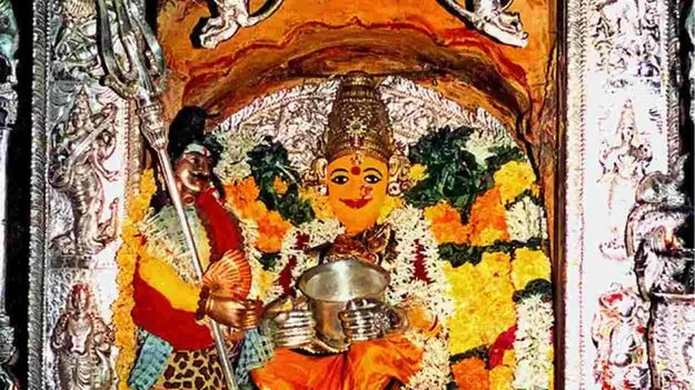 Dasara Navaratri 2025: అన్నపూర్ణ  అవతారంలో అమ్మలగన్నయమ్మ.. 