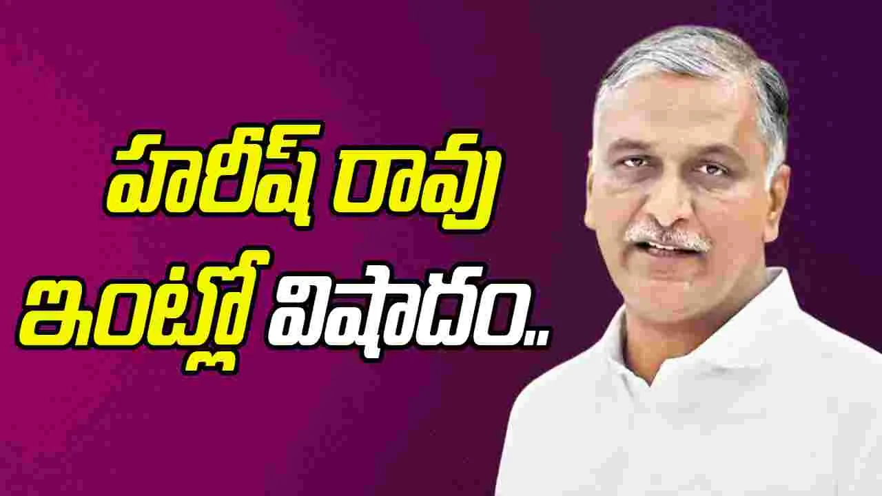 MLA Harish Rao: హరీష్ రావు ఇంట్లో విషాదం..