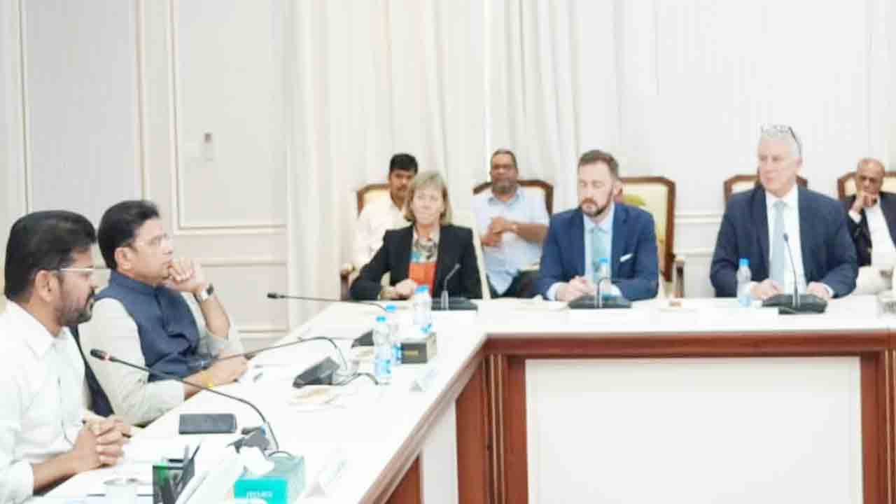 CM Revanth Reddy: హడ్సన్‌ ఇన్‌స్టిట్యూట్‌ ప్రతినిధులతో సీఎం రేవంత్‌రెడ్డి భేటీ  