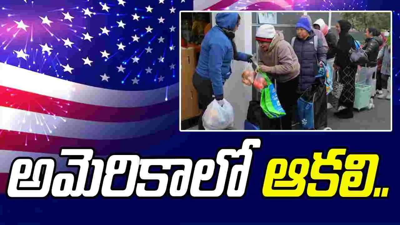 Hunger Surges in the U S: అమెరికాలో ఆకలి కేకలు!