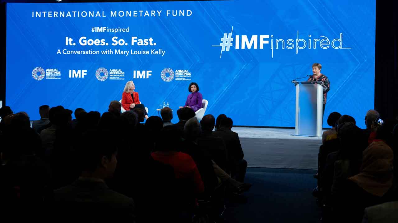 భారతదేశం ప్రపంచ వృద్ధికి ప్రధాన ఇంజిన్‌గా మారుతోంది: అంతర్జాతీయ ద్రవ్య నిధి మేనేజింగ్ డైరెక్టర్ క్రిస్టాలినా జార్జివా