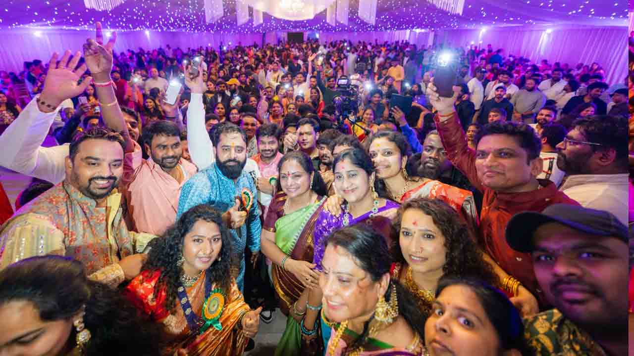 Kavitha: లండన్‌లో బతుకమ్మ వేడుకలో పాల్గొన్న కవిత 