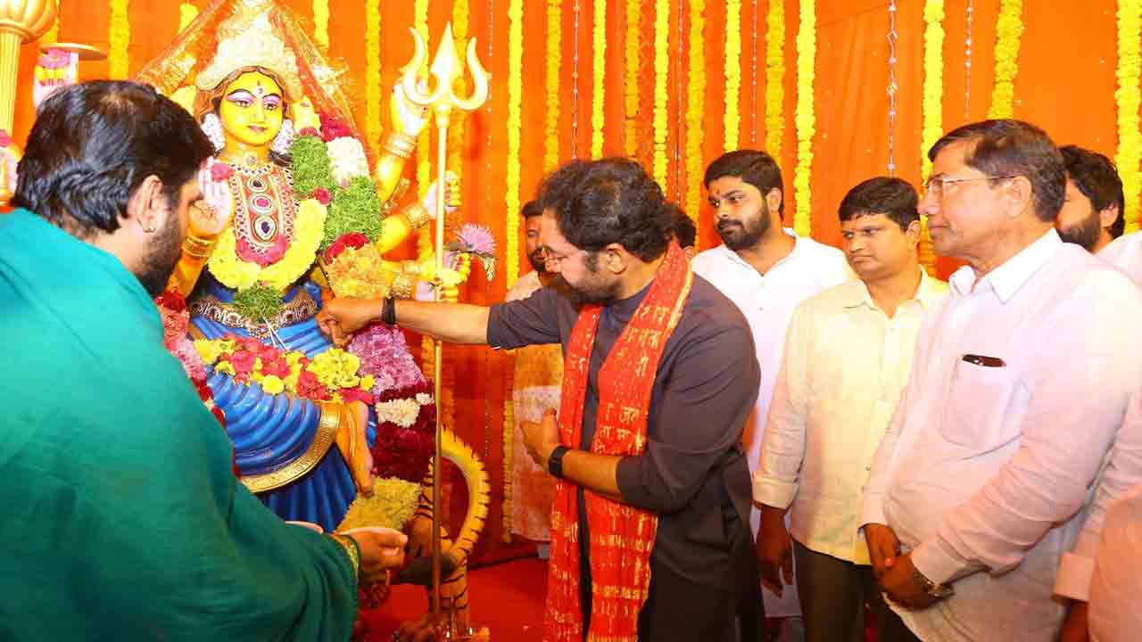 Kishan Reddy: బతుకమ్మ వేడుకల్లో పాల్గొన్న కేంద్రమంత్రి కిషన్‌రెడ్డి