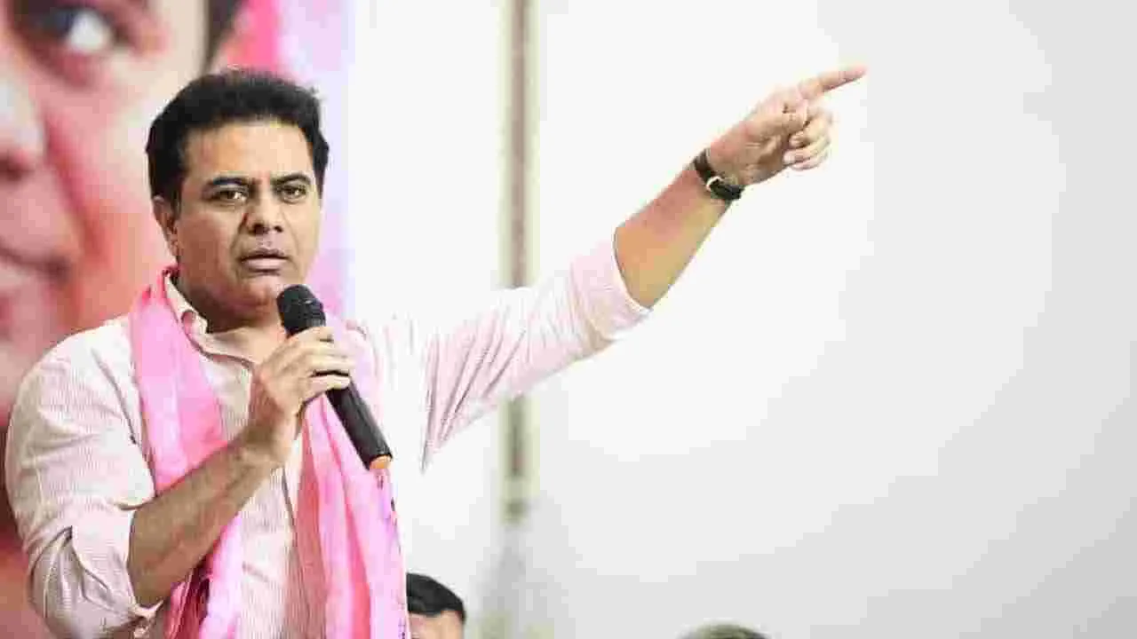 Jubilee Hills By Election: ఇందిరమ్మ రాజ్యం అంటే ఇల్లు కూలగొట్టే రాజ్యం: కేటీఆర్