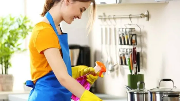 Kitchen Cleaning Tips: వంటగదిలో నూనె, జిడ్డు మరకలను తొలగించే నేచురల్ చిట్కాలు ఇవే.!