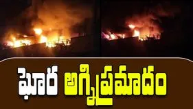 Fire Accident: ప్లాస్టిక్ ఫ్యాక్టరీలో ఘోర అగ్నిప్రమాదం.. భారీగా ఆస్తినష్టం