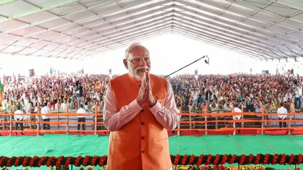 PM Modi: మా ట్రాక్ రికార్డును నమ్మే రికార్డు స్థాయి పోలింగ్..  ఎన్డీయే గెలుపు ఖాయమన్న మోదీ