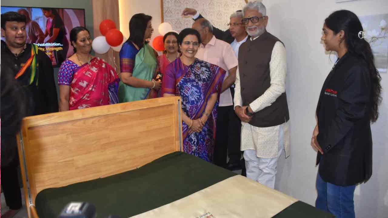 Nara  Bhuvaneswari : గచ్చిబౌలిలో అమృత సీనియర్ లివింగ్‌ను ప్రారంభించిన నారా భువనేశ్వరి 