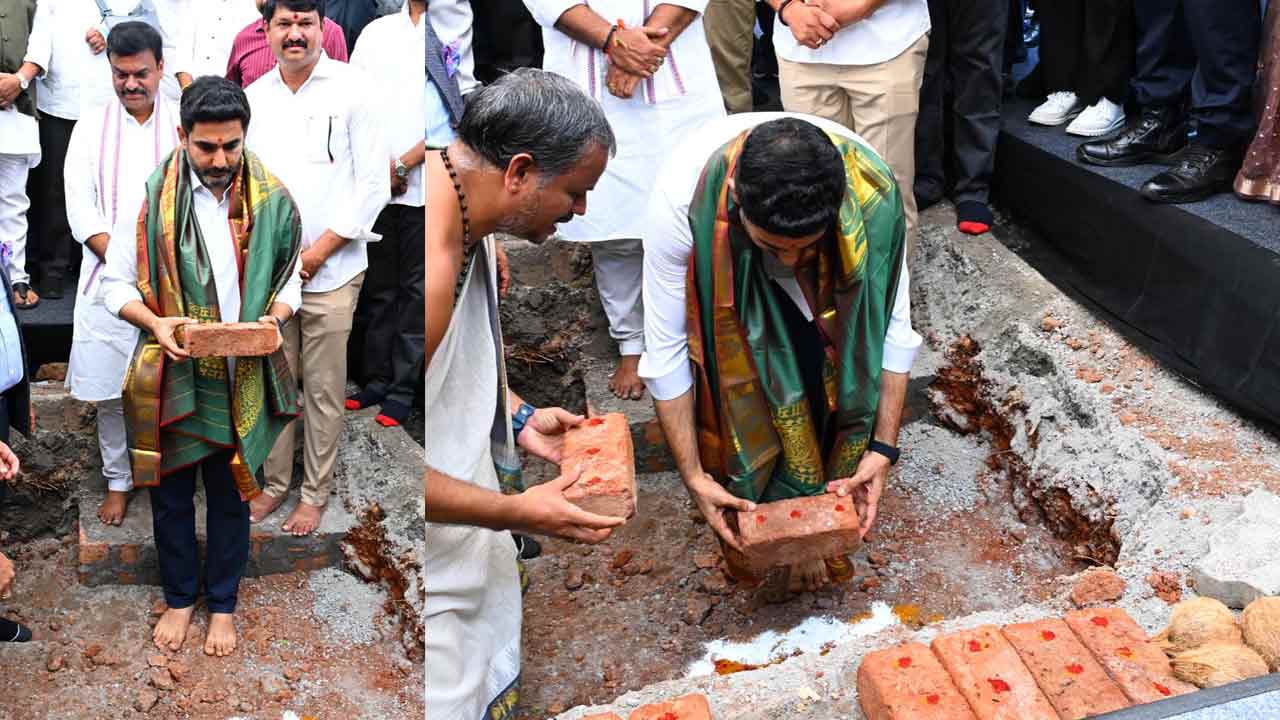 Nara Lokesh In Visakhapatnam: విశాఖలో తొలి ఏఐ ఎడ్జ్ డేటా సెంటర్‌కు లోకేశ్ శంకుస్థాపన