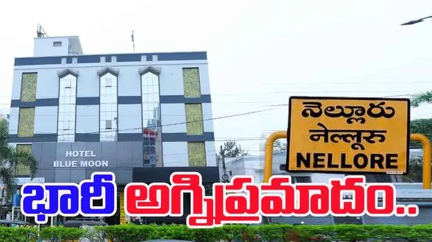 Nellore Fire Accident: నెల్లూరు హోటల్లో భారీ అగ్ని ప్రమాదం.. 