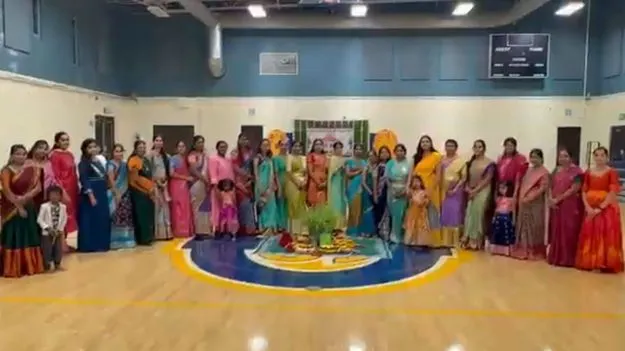 Bathukamma Celebrations In North Carolina: నార్త్ కరోలినాలో అంబరాన్నింటిన బతుకమ్మ సంబరాలు