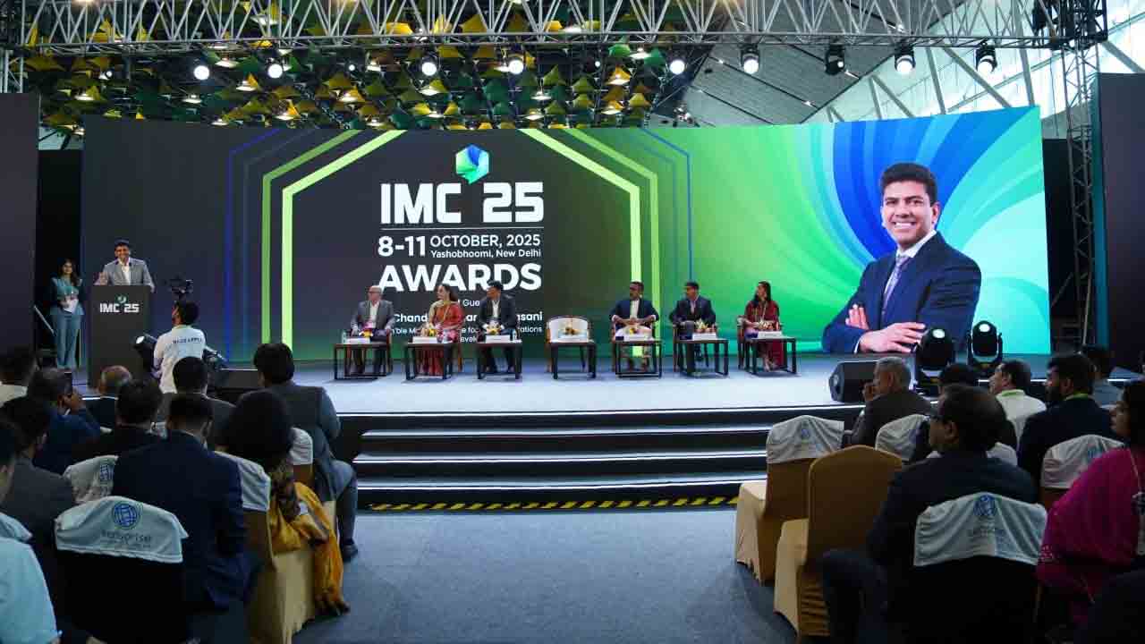 Pemmasani: ఢిల్లీలో ఇండియన్‌ మొబైల్‌ కాంగ్రెస్‌ అవార్డుల ప్రదానోత్సవం.. పాల్గొన్న కేంద్రమంత్రి పెమ్మసాని