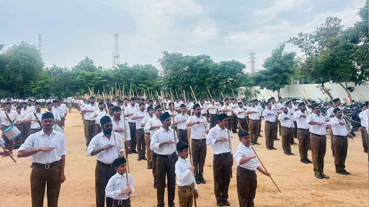 MP Raghunandan Rao: సిద్ధిపేటలో ఆర్ఎస్ఎస్ పదసంచలన్.. పాల్గొన్న ఎంపీ రఘునందన్ రావు