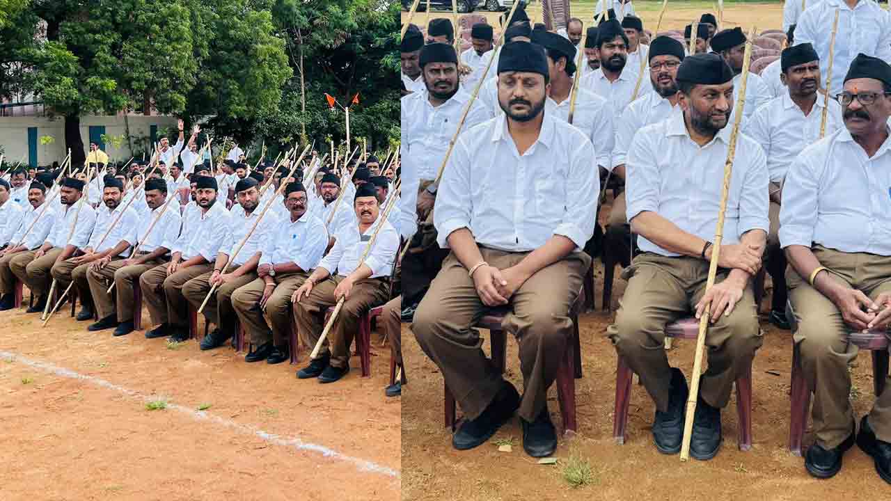 MP Raghunandan Rao: సిద్ధిపేటలో ఆర్ఎస్ఎస్ పదసంచలన్.. పాల్గొన్న ఎంపీ రఘునందన్ రావు