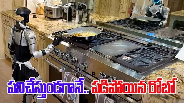 Unitree G1 Robot: పనిచేస్తుండగా నేలకూలిన రోబో.. వీడియో వైరల్