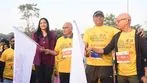 Gachibowli Marathon: గచ్చిబౌలి స్టేడియంలో మారథాన్.. ఉత్సాహంగా పాల్గొన్న యువత