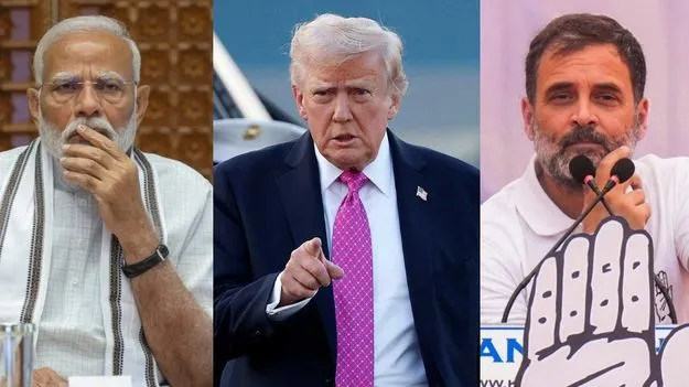 Rahul Gandhi-Modi: మోదీకి ట్రంప్‌ అంటే భయం.. రష్యా చమురు కొనుగోళ్ల నిలిపివేత ప్రకటనపై రాహుల్ గాంధీ