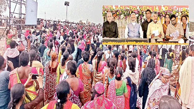 మోదీ.. జన సునామీ