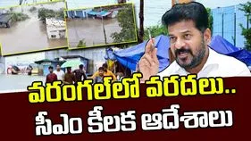 Warangal Floods: వరంగల్‌ను ముంచెత్తిన తుపాను.. సీఎం రేవంత్ కీలక ఆదేశాలు