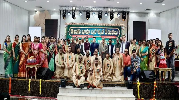 SATA: వైభవంగా సాటా సెంట్రల్ తెలుగు భాష దినోత్సవ వేడుకలు
