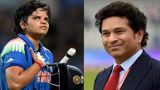 Shefali Verma Sachin Tendulkar: ఫైనల్‌కు ముందు సచిన్‌తో చాట్‌: షెఫాలీ వర్మ